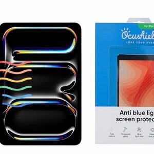 Ocushield Anti Blue Light Tempered Glass Screen Protector iPad Air 13” (2024)